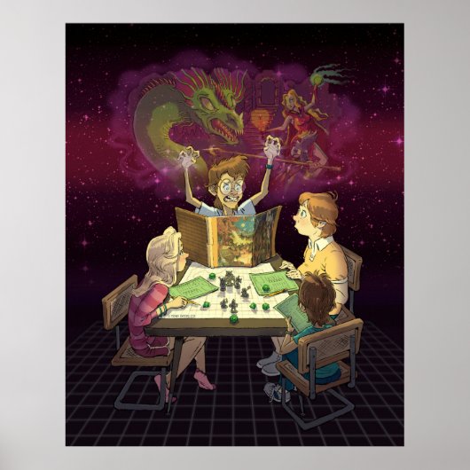 “It’s Just a Fantasy” Poster (Vorne)