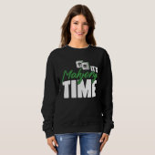 It s Mahjong Time Chinese Game for Mahjong Players Sweatshirt (Vorne ganz)