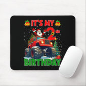 It’s My 2nd Birthday Xmas Santa Monster Truck Chri Mousepad (Mit Mouse)