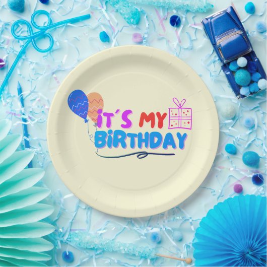 IT´S MY BIRTHDAY TODAY PAPPTELLER (Party)