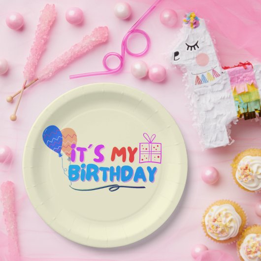 IT´S MY BIRTHDAY TODAY PAPPTELLER (Party)