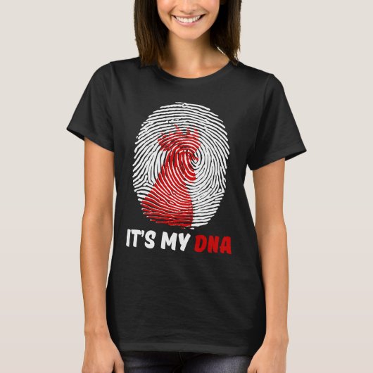 IT S MY DNA CHICKEN T-Shirt (Vorderseite)