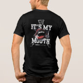 It’s My Mouth Tee – Bold Lip Art & Attitude  (Rückseite)