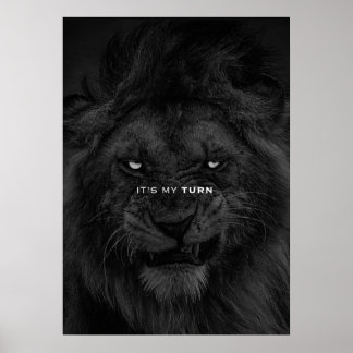 It’s My Turn – The Rise of the Alpha Poster