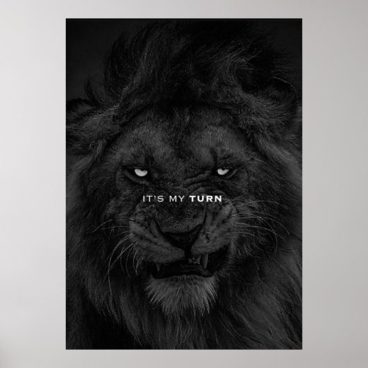 It’s My Turn – The Rise of the Alpha Poster (Vorne)