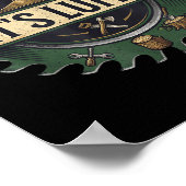 It’s Not Hoarding If It’s Lumber Funny Woodworking Poster (Ecke)