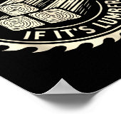 It’s Not Hoarding If It’s Lumber Poster (Ecke)