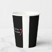 It’s Not Me, It’s the Season Funny Christmas Pappbecher (Links)