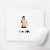 “It’s OK!” Mouse Pad – Positivity at Your Fingerti Mousepad (Mit Mouse)