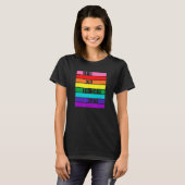 It s OK To Say Gay LGBTQ Rainbow Flag LGBTQIA+ Pri T-Shirt (Vorne ganz)