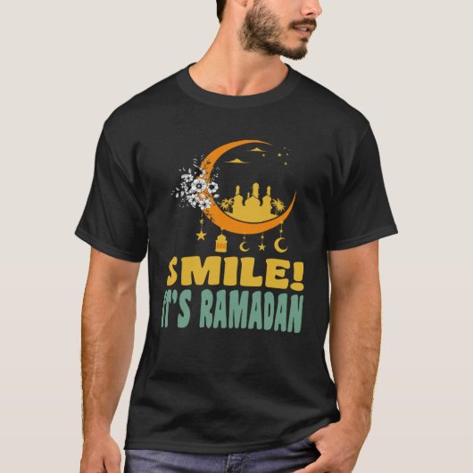 It s Ramadan Bro Smile Muslim s Fasting Month Rama T-Shirt (Vorderseite)