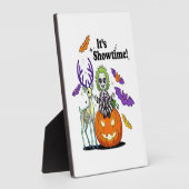 It�s Showtime Funny Halloween Fotoplatte (Seite)