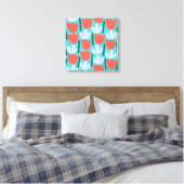 IT’S SPRING Canvas Print Leinwanddruck (Insitu (Schlafzimmer))