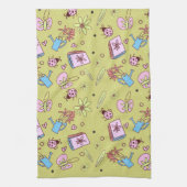 It’s Springtime Book Lovers Colorful Doodles Geschirrtuch (Vertikal)