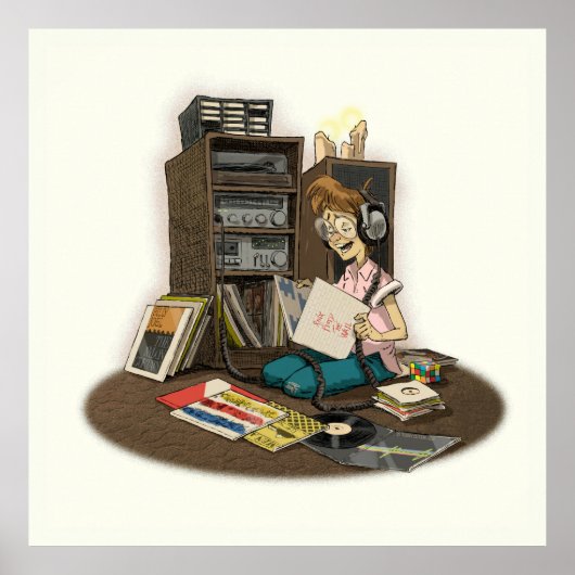 “It’s Still Rock & Roll to Me” Poster (Vorne)