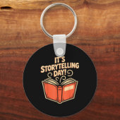 It’s Storytelling Day Writing Creative Narrator St Schlüsselanhänger (Vorderseite)