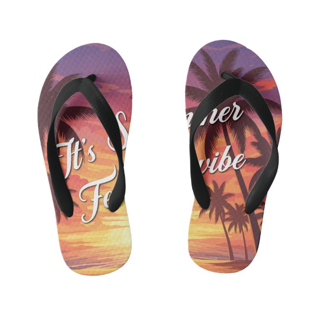 It’s summer feel the vibe kinderbadesandalen (Fußbett)