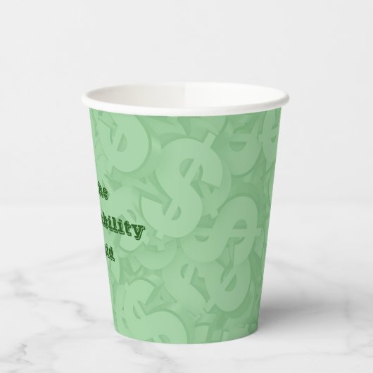 It’s the Affordability Stupid Pappbecher (Links)