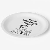 It’s the Affordability Stupid Pappteller (Schrägansicht)