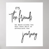 It’s the Friends We Meet Along the Way Poster (Vorne)