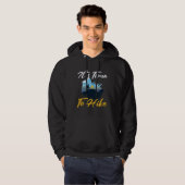 It s Time To Hike I Must Go Hiking Hiker  Hiker Ou Hoodie (Vorne ganz)