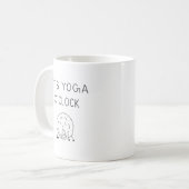 It’s Yoga O’Clock Sheep Kaffeetasse (Vorderseite Links)