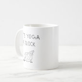 It’s Yoga O’Clock Sheep Kaffeetasse (Vorderseite Links)