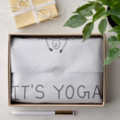 It’s Yoga O’Clock Sheep Seidenpapier (Geschenk)
