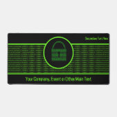 IT Security & Computer Services - CyberSec Company Schreibtischunterlage (Vorderseite)