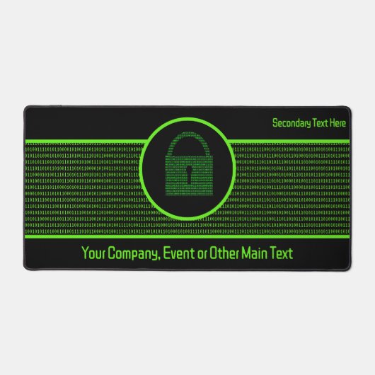 IT Security & Computer Services - CyberSec Company Schreibtischunterlage (Vorderseite)