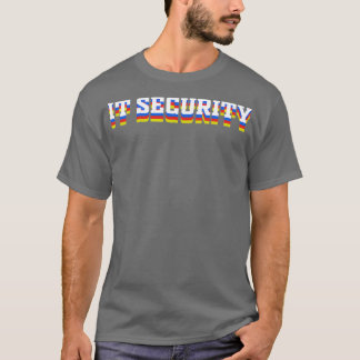 IT Security Network Protection Computer Cybertech T-Shirt