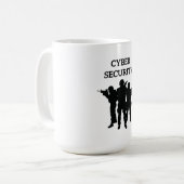 IT-Sicherheit: Der digitale Verteidigungskonflikt Kaffeetasse (Vorderseite Links)