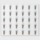 IT-Sicherheit: Digitaler Verteidiger Geschenkpapier (Flach)