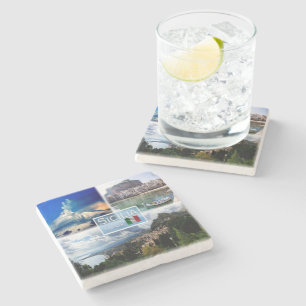 IT Sicilia - Ätna - Cefalu' - Taormina Steinuntersetzer