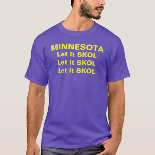 IT SKOL X3 Folio T - Shirt gelassen (Vorderseite)