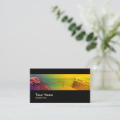 IT Specialist Programmkarte Visitenkarte (Stehend Vorderseite)