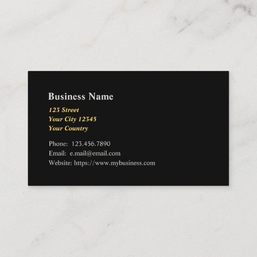 IT Specialist Programmkarte Visitenkarte (Rückseite)