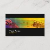 IT Specialist Programmkarte Visitenkarte (Vorderseite)