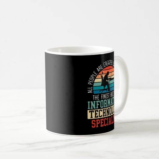 IT-Spezialist Computer Job Pro Kaffeetasse (VorderseiteRechts)