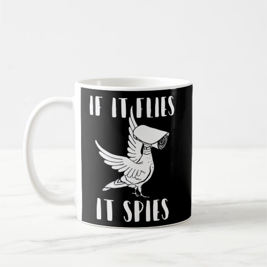 It Spies Conspiracy Theory Birds Aren’t Real Kaffeetasse (Links)