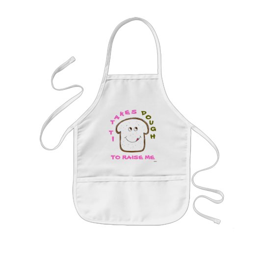 "It take Dough" Animated Girls Baking Kinderschürze (Vorne)