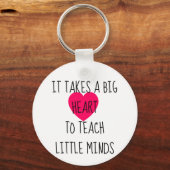 It Takes a Big Heart Schlüsselanhänger (Vorderseite)