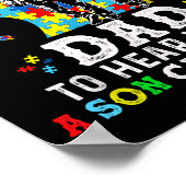 It Takes A Special Dad To Hear What A Son Cannot S Poster (Ecke)