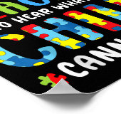 It Takes A Special Teacher To Hear What A Child Ca Poster (Ecke)