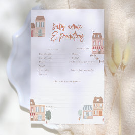 It Takes A Village Baby Predictions Game