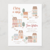 It Takes A Village Baby Shower Budget (Vorderseite)