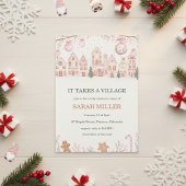 It Takes a Village Baby Shower Invitation Einladung