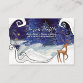 It Takes a Village Diaper Raffle Ticket Ice Blue Begleitkarte (Vorderseite)