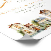 It Takes a Village Favors Please Take One Sign Poster (Ecke)