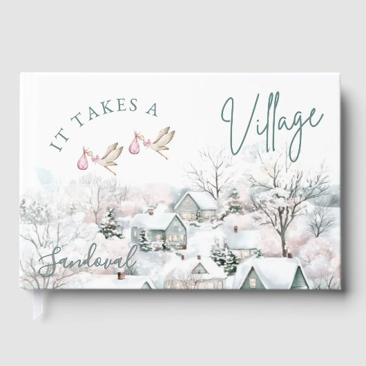 it takes a village guest book gästebuch (Vorderseite)